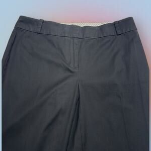 TALBOTS Women’s 8 Black SIGNATURE Crop Pant